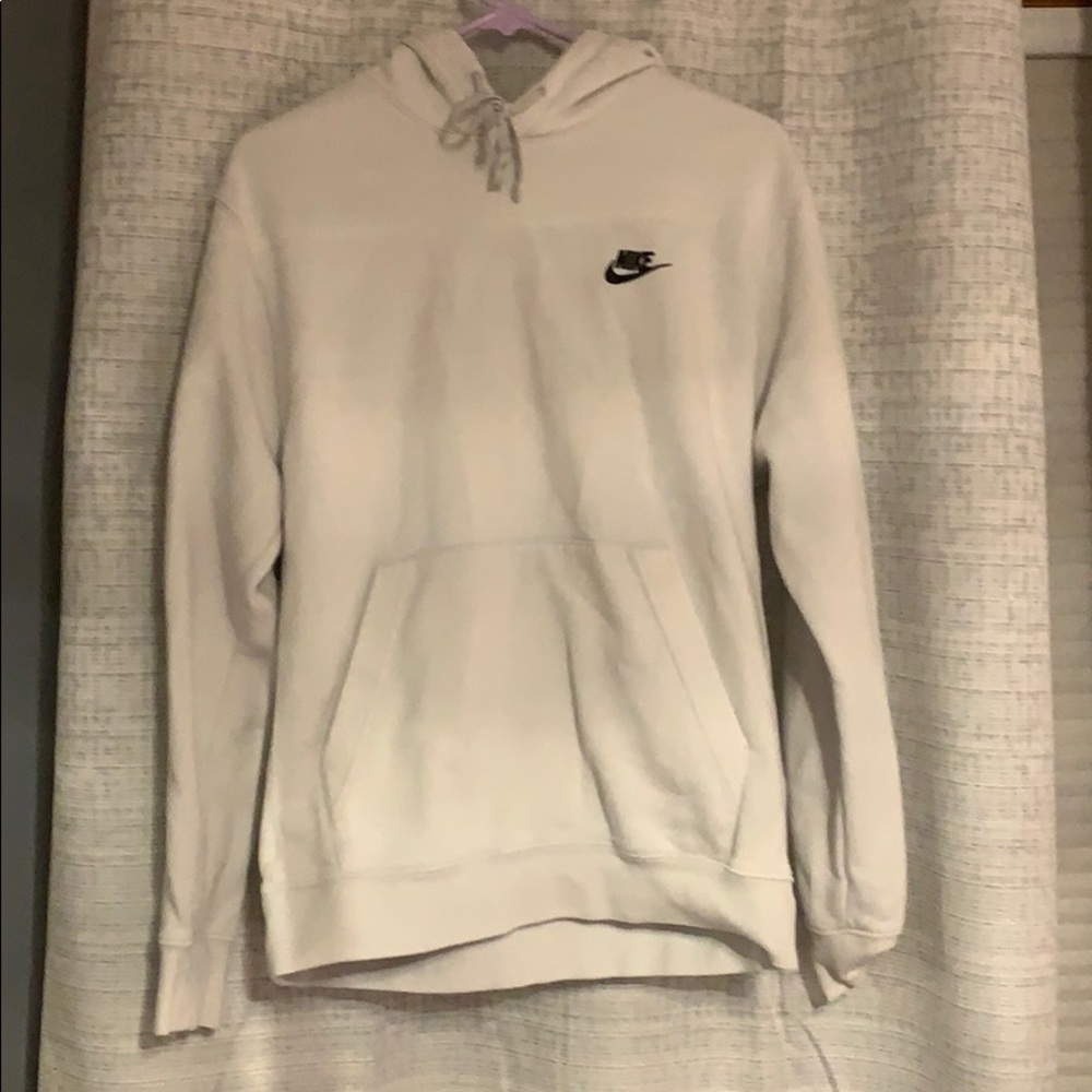 Nike white sweatshirt